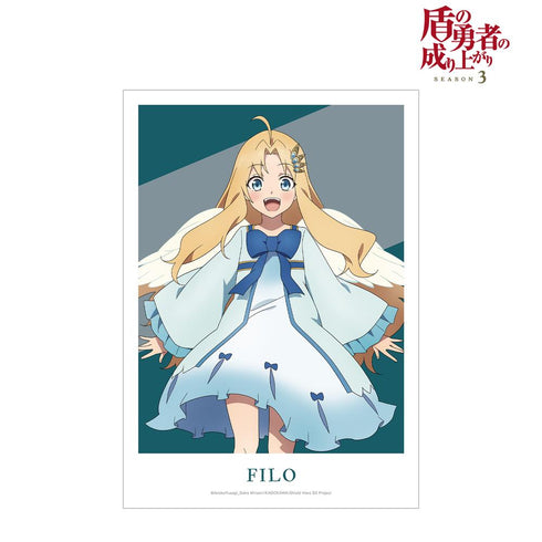 『盾の勇者の成り上がり Season 3』フィーロ A3マット加工ポスター【202510再販】